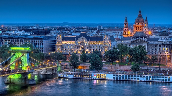 Budapest, city, Hungary, water