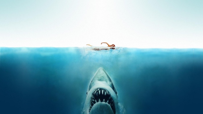 artwork, movies, Jaws