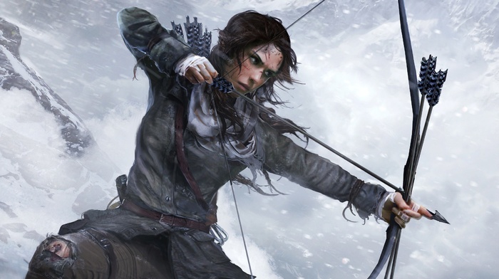 bow, hunting, girl, Rise of the Tomb Raider
