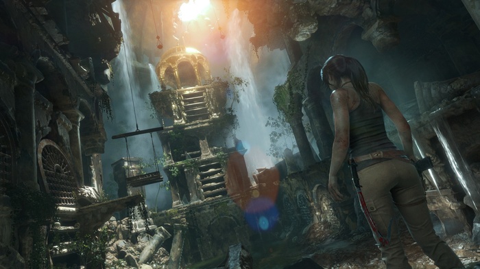 Lara Croft, Rise of Tomb Raider, screen shot, PC gaming