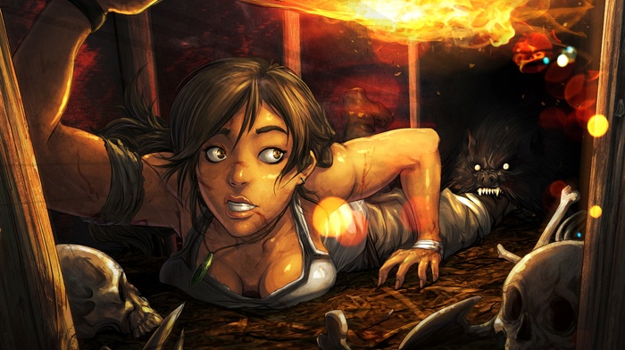 Rise of Tomb Raider, Tomb Raider, video games, Lara Croft, girl