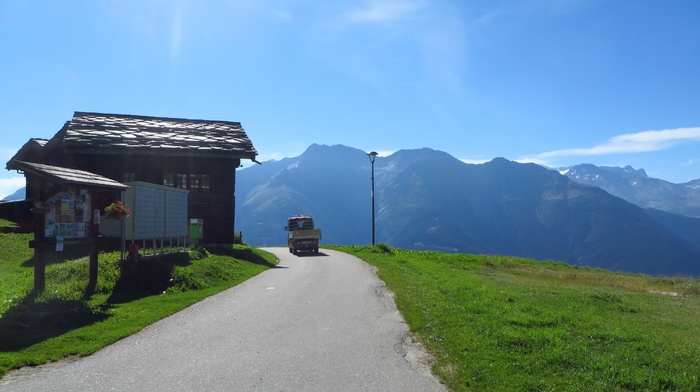 Switzerland, Aletsch Glacier, mountains, Rideralp