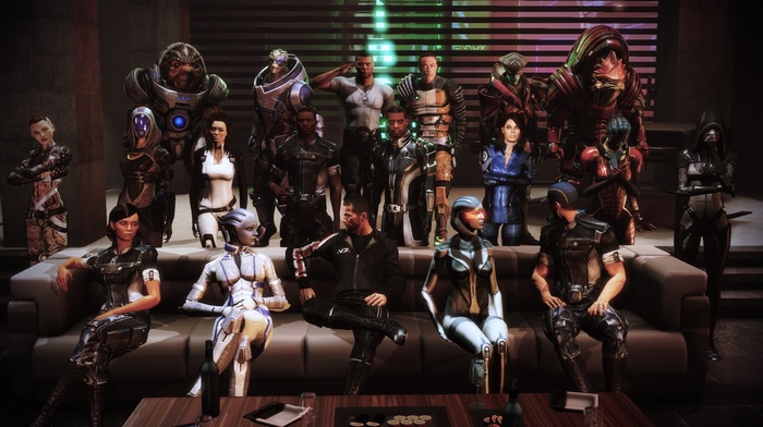 Samantha Traynor, Mass Effect, Jack, video games, Commander Shepard, Mass Effect 3, artwork