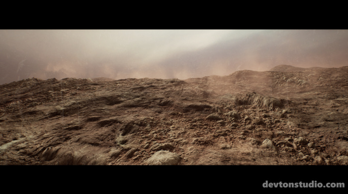 CGI, desert