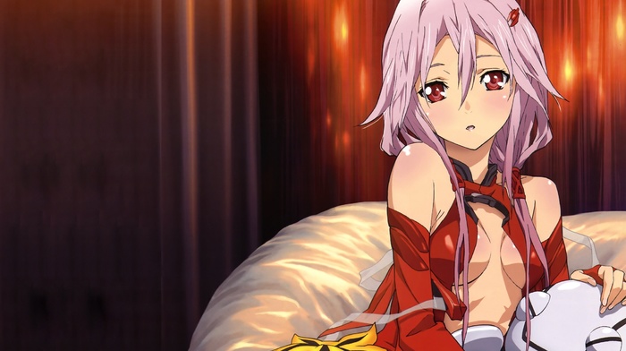 anime girls, anime, Guilty Crown, Yuzuriha Inori