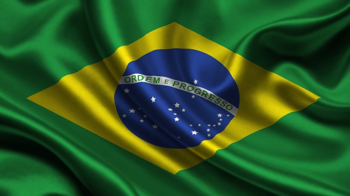 Brasil, flag, Brazil