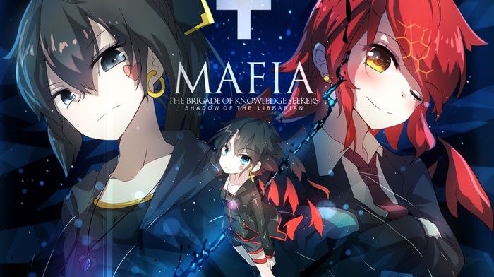 Mafia, anime girls, anime