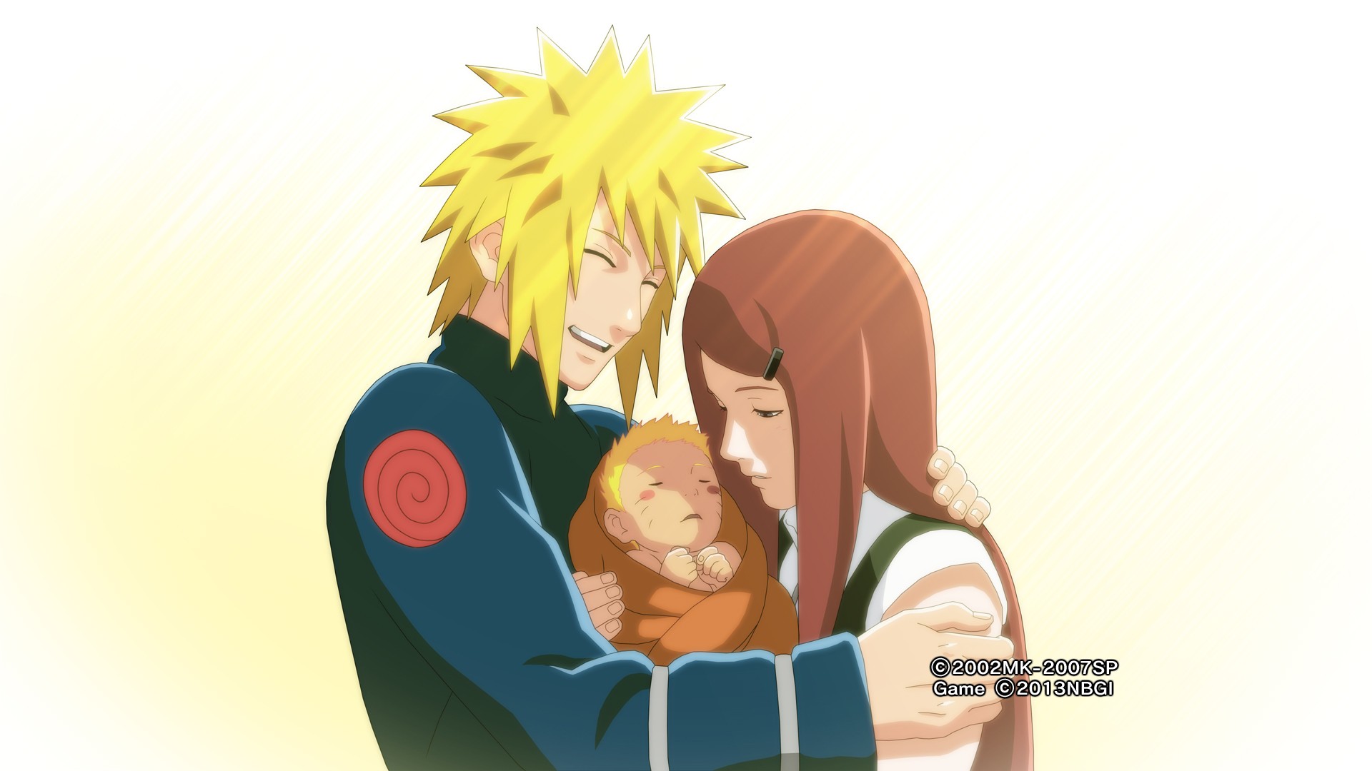 minato namikaze and kushina uzumaki and naruto