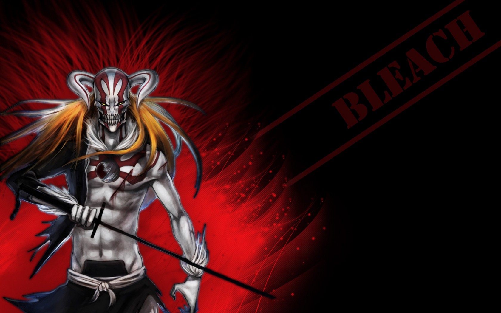 Bleach, Hollow, Kurosaki Ichigo, Vasto Lorde - wallpaper #126717  (1680x1050px) on