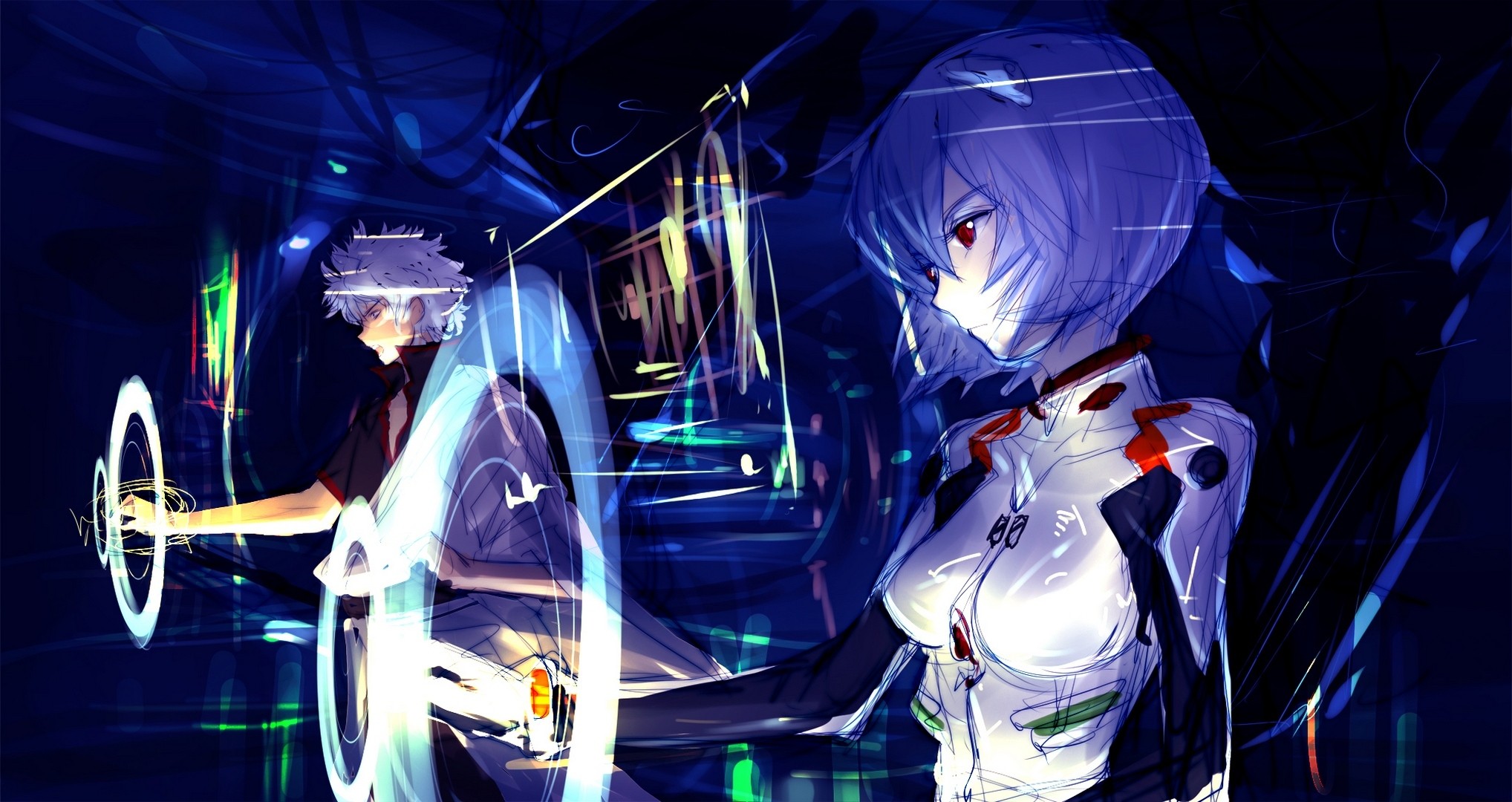 Ayanami Rei from Evangelion anime profile picture by