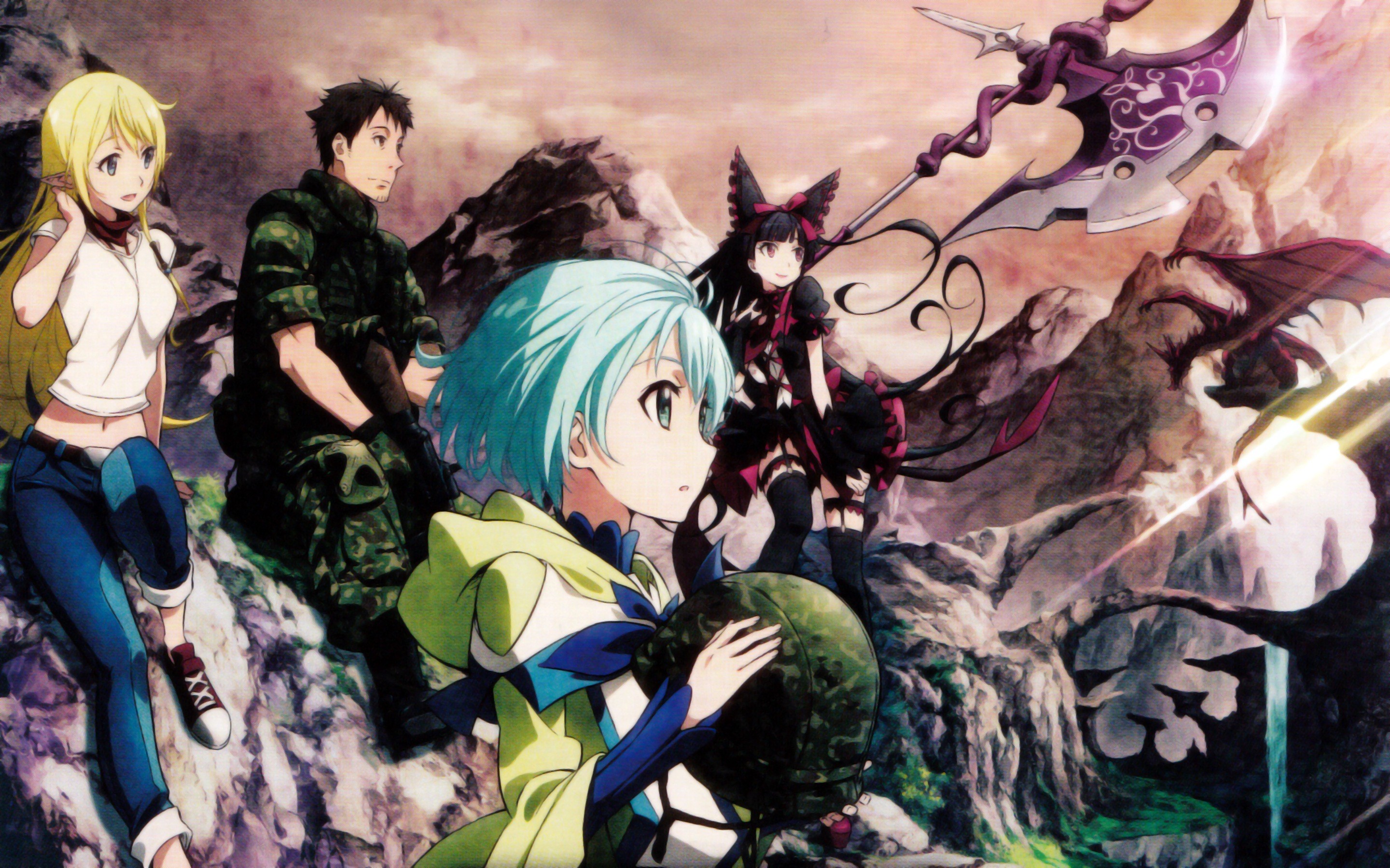 Anime: Gate:Jieitai Kanochi nite, Kaku Tatakaeri--Itami