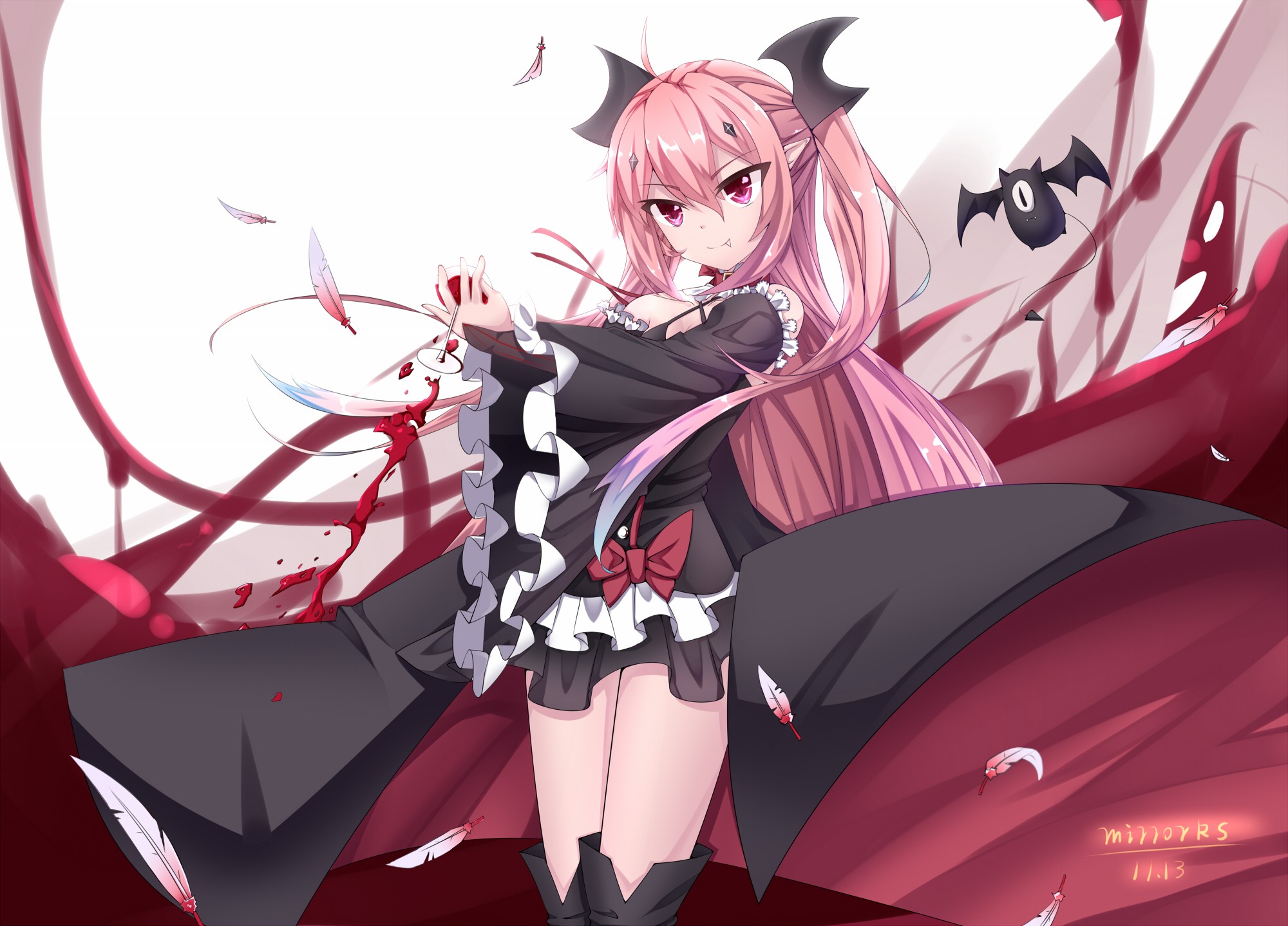 Krul Tepes, anime girls, Owari No Seraph - wallpaper #183045 (2000x1439px)  on Wallls.com