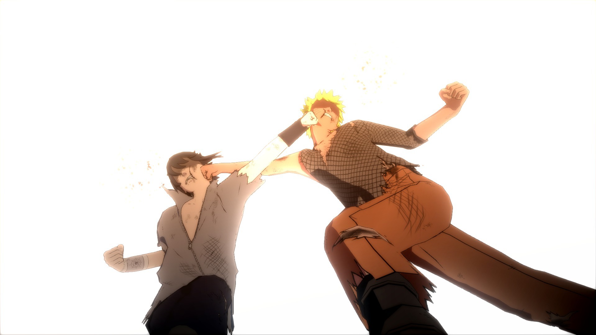 anime boys fighting