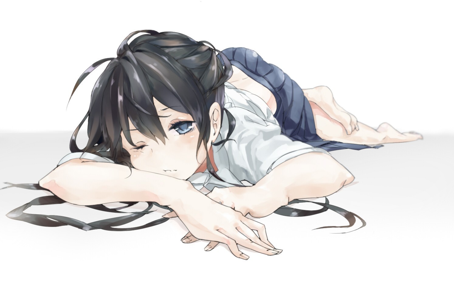 sleepy, anime girls - wallpaper #216836 (1494x936px) on Wallls.com