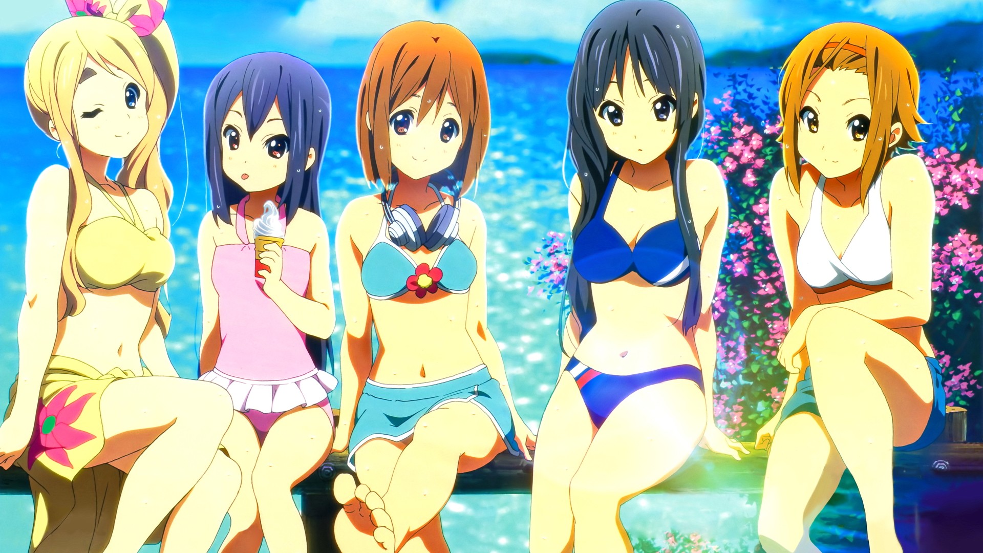 Anime K-ON! HD Wallpaper