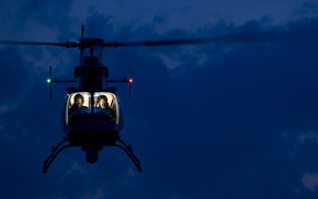 cabin, lights, aircraft, helicopter