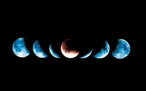 blue, black, space
