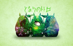 Studio Ghibli, My Neighbor Totoro, Totoro, simple background