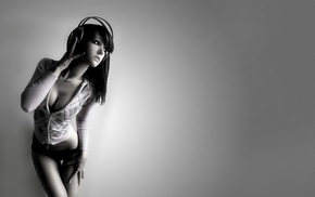 music, girl