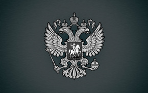 Russia, minimalism, eagle