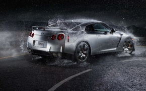 water, cars, Nissan