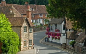 England, village, UK, cities