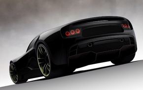 black, cars