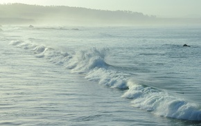 sea, waves, nature