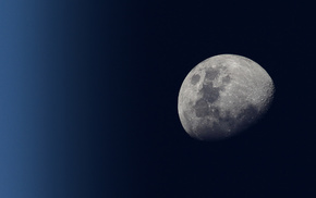 moon, night, space, sky