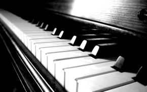 stunner, piano, black and white