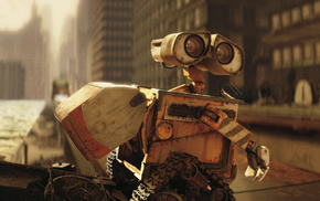 city, robot, movies