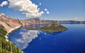 nature, lake