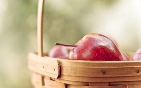 apples, fruits, delicious, wallpaper, basket