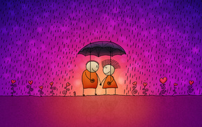 rain, love
