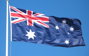 Australia, cities, flag