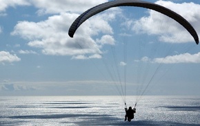 aircraft, sea, fly, sky