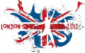 sports, London, logo, flag