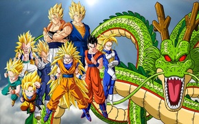 Ultimate Gohan, Vegeta, Dragon Ball, Trunks character, Super Saiyan 3, Vegito