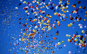 creative, balloons, sky