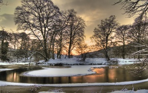 HDR, winter