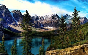 landscape, nature, snow, mountain
