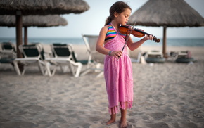 girlie, music, violin