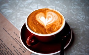 coffee, love, heart