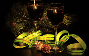 wine, creative, fir-tree
