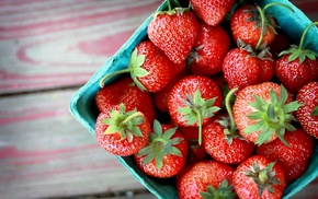 berries, food, strawberry, delicious