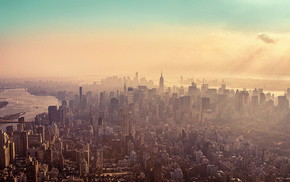 New York City, cities, skyscrapers
