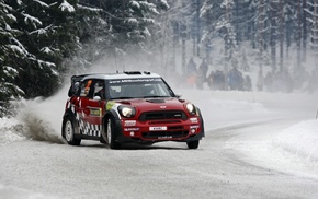 cars, snow