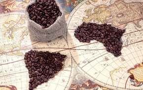stunner, coffee, map
