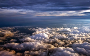 clouds, nature, sky