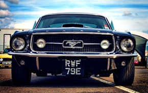 car, cars, Ford, mustang